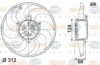 BEHR HELLA SERVICE 8EW 351 041-261 Fan, radiator